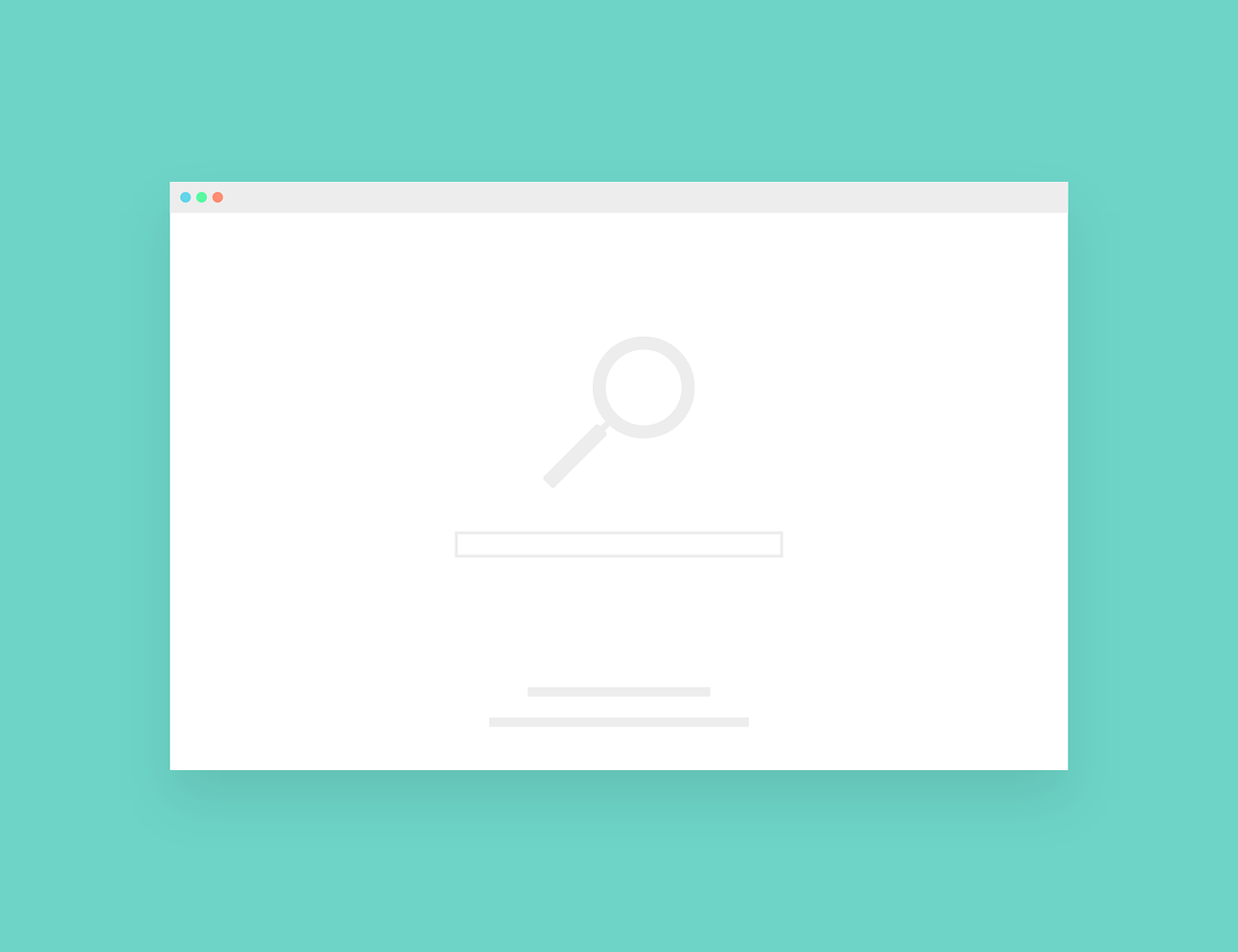 Grafika przedstawiająca wyszukiwarkę internetową